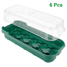 Seed Germination Trays With Mini Garden On Windowsill, Propagation Seedling Covers For Herb Micro Greens Salad Leaves, Adjustable Ventilation Greenhou