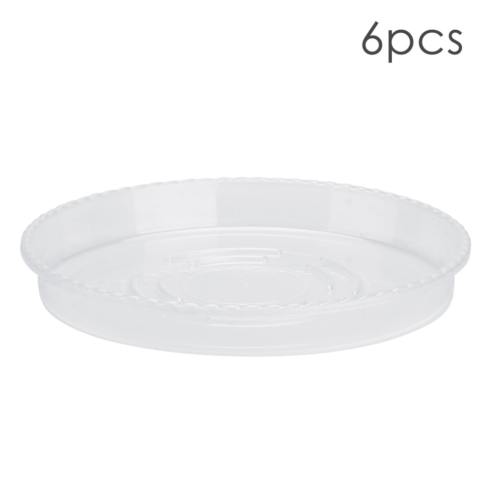 Plant Saucer For Indoor Plants, Weather Resistant Epoxy Coated Plant Drip Tray, Clear Plastic Flower Pot Water Catcher Mat, Shatterproof Christmas Bal-image-OPC-PN98FPN-NEW