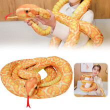 200 cm Simulationsplüsch-Python-Spielzeug, Kinder Geschenk, Weiches Tier-Schlange