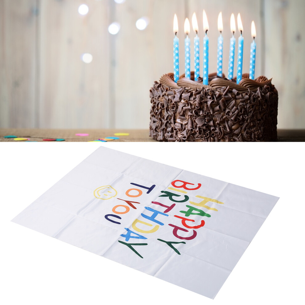 Kids Birthday Backdrop Cloth 90X70cm Happy Birthday Photo Prop 5081363952422