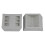 8PCS Gray Rubber Caster Cups for Chairs, Sofas & Cabinets 9