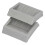8PCS Gray Rubber Caster Cups for Chairs, Sofas & Cabinets 3