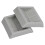 8PCS Gray Rubber Caster Cups for Chairs, Sofas & Cabinets 10