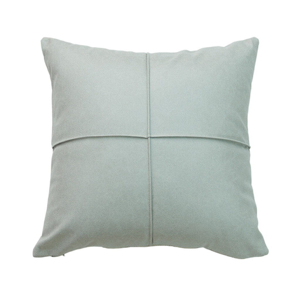 Pillowcase Striped Cushion Covers 45X45cm With-Bee Gray