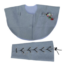 Antiscratch Parrots Shawl And Arm Guard Set For Pet Owners-Blue