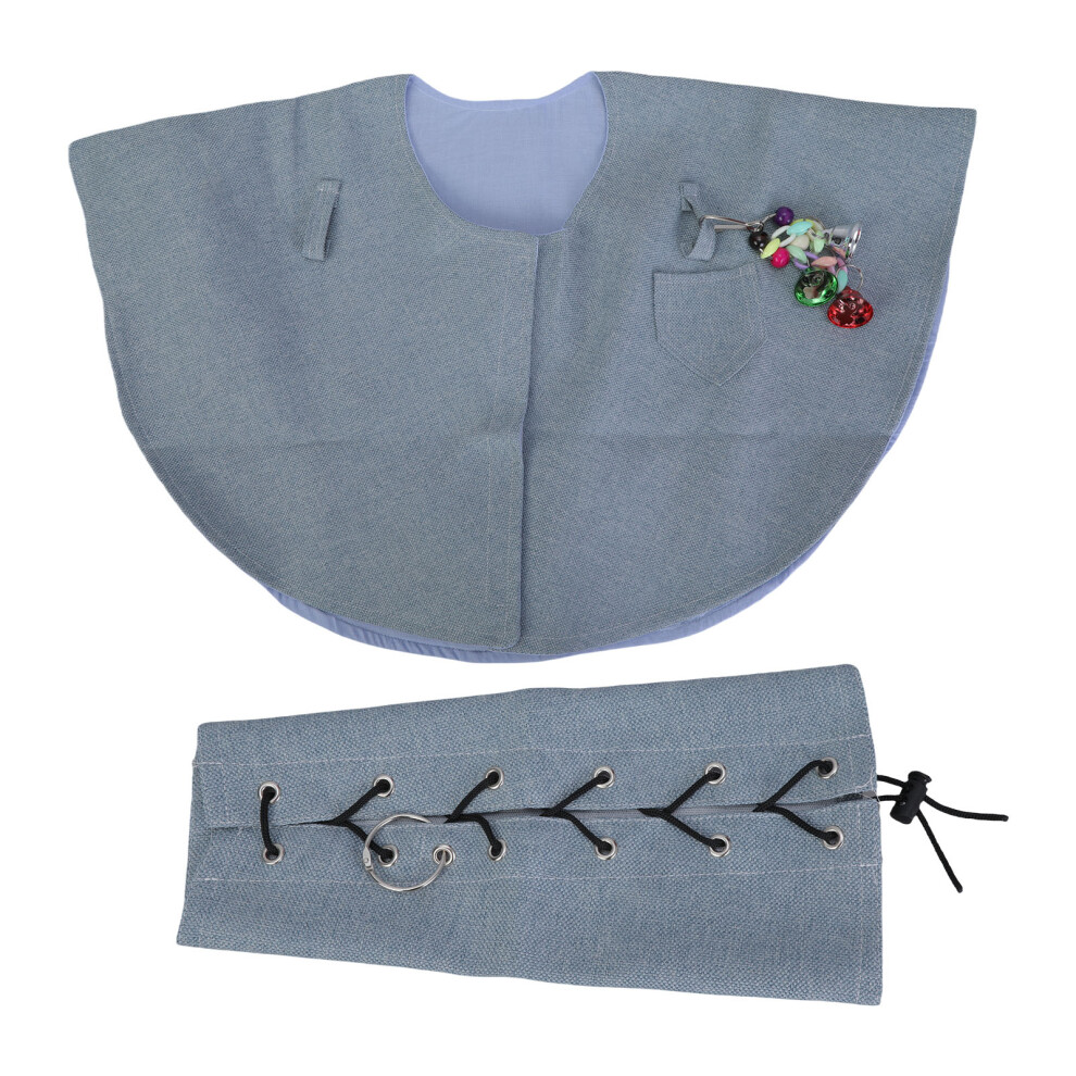 Antiscratch Parrots Shawl And Arm Guard Set For Pet Owners- Blue 7696000432342