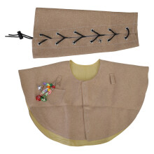 Multifunctional Parrots Cape and Arm Protector Toy For-Yellow