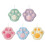 Adorable Cats Paws Polyester Hanging Towel, High-Yellow 2