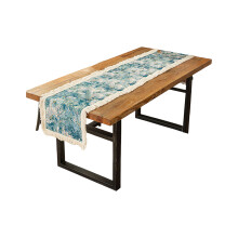 Oil Painting Table Runner Bohemians-35 260cm Dont forget blue