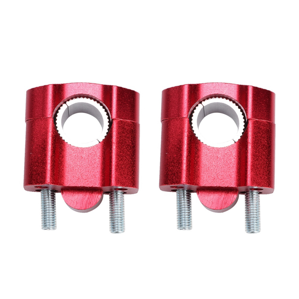 22Mm & 28Mm Aluminum Motorcycle Handlebar Risers, Red 7891363955952