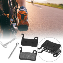 Semi-metallische Harz Mountainbike-Scheibenbremsbeläge 26x32x5mm Schwarz