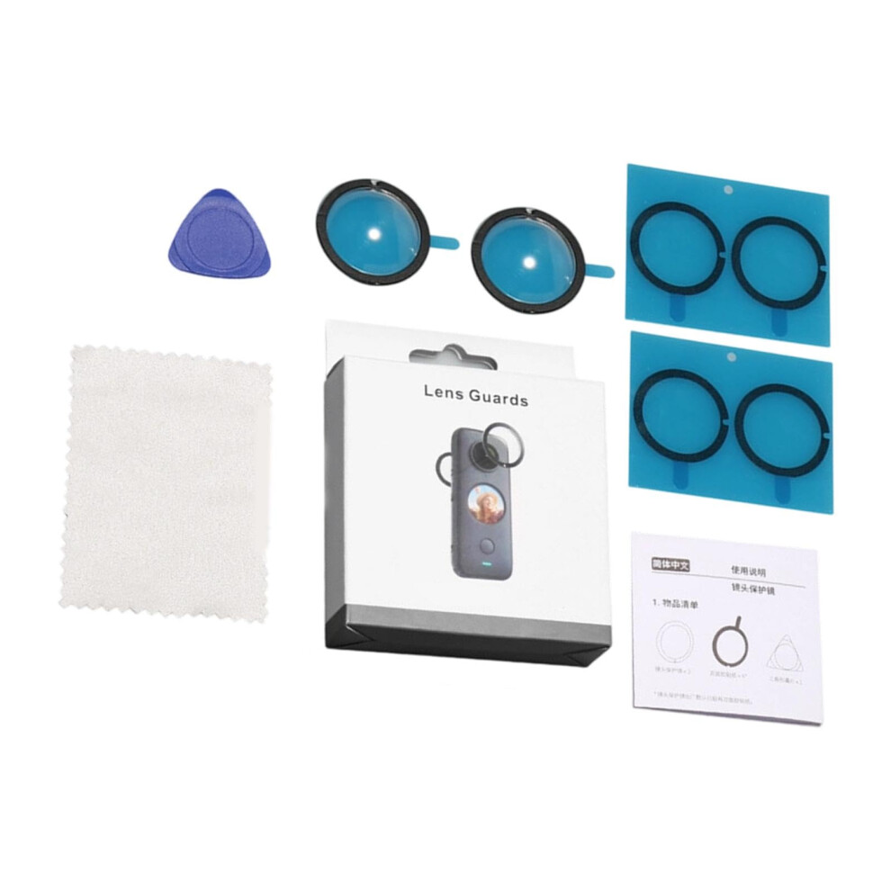 Optical Glass Camera Cover Antiscratch Quick Install For Extreme Environments Rotating Optical Glass Lens Cover 9067246053918