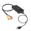 Μετατροπέας RCA σε HDMI, προσαρμογέας Composite σε HDMI που υποστηρίζει 1080p Pal/ntsc 1