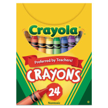 Classic Color Pack Crayons, Tuck Box, 24/Box