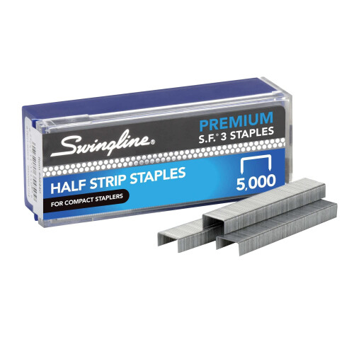 Swingline 35440 S.F. 3 Premium Chisel Point 105 Stift Halvstrip 5000/Box