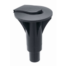 Brabantia Plastic Ground Tube, 50 mm - Black