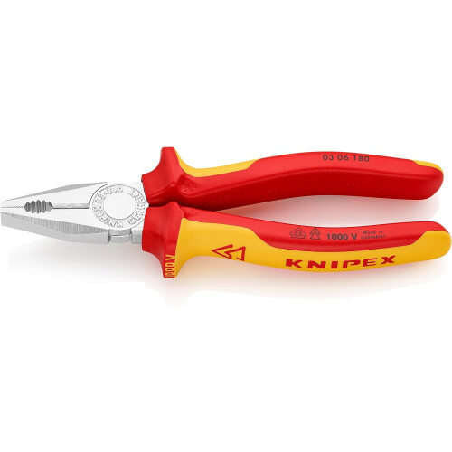 Knipex Knipex 03 06 180 VDE Combination Pliers 180mm