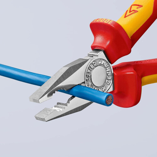 Knipex Knipex 03 06 180 VDE Combination Pliers 180mm 2