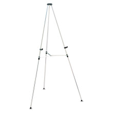 Kvartet staffeli aluminium letv?gts teleskop 66"""" Maks. H?jde underst?tter 25 lbs s?lvfinish (50E)