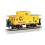 BACHMANN Caboose Bachmann de 36' Wide-Vision - CHESSIE Amarillo - Escala HO 1