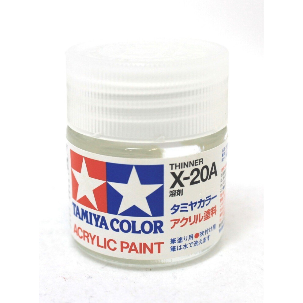 Tamiya America Inc Acrylic/Poly Thinner X20a 23Ml Tam81020