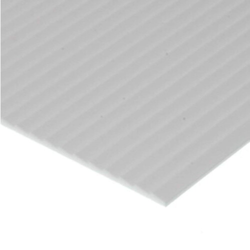 Evergreen Evergreen 4101 - 0.100" Polystyrene Clapboard Siding Sheet 6" x 12"