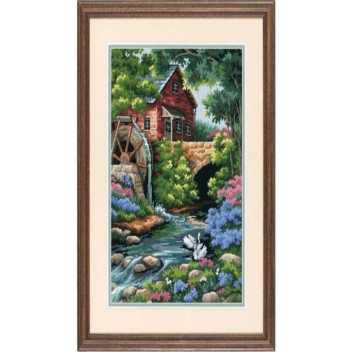 D02484 - Dimensions Needlepoint Kit - Old Mill Cottage
