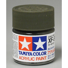 Tamiya Acrylique XF51 Kaki Drab Flacon de 23 ml