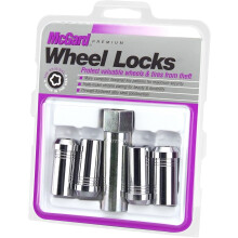 Zmky kol MCGARD 25110 Chrome Tuner s kuelovm sedlem (velikost zvitu M14 x 1,5) sada 4 ks