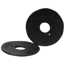 Jeffers Equine Black Rubber Bit Guards Bl?de holdbare gummiskiver for at forhindre friktion og snaffletr?k Komfortabel pasform til tr?ning Ridnin