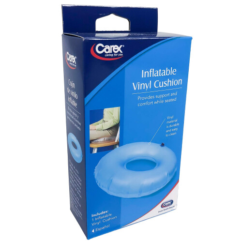 Carex Coussin Carex Vinyle Gonflable 1 Coussin 2