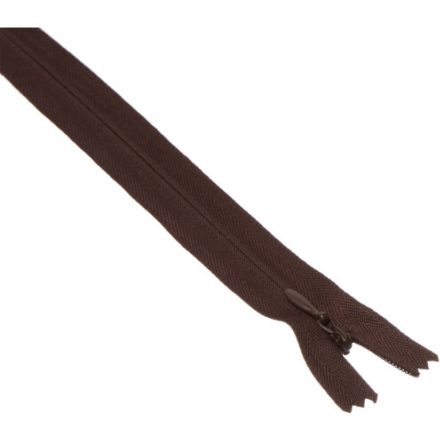 Cerniera Invisibile Coats 20"-22", Marrone Cloister