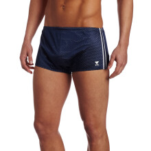 TYR Heren Poly Mesh Trainer Zwemshort, 401 Navy, 40