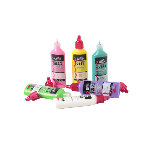 Tulip Dimensional Fabric Paints 1.25oz 6/Pkg-Puffy 2