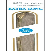 Coats Draad & Ritsen F2827-155 Extra Lange Metalen Rits, 27", Dogwood