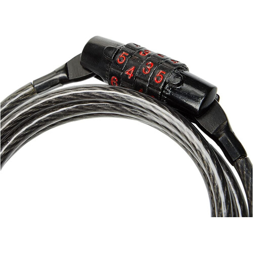 Kryptonite Kryptonite Keeper 512 Combination Cable Bike Lock , Grey/Black , 4 x 5mm 1