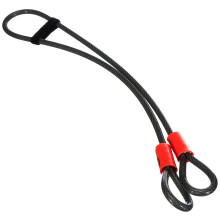 Cavo di sicurezza Kryptonite KryptoFlex 2,6FT/4FT/7FT/30FT Cavo antifurto per lucchetto flessibile in acciaio intrecciato lungo con estremit? ad