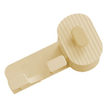 Bathroom Styling Station Wall Mount Holds Hair Dryers-Yellow