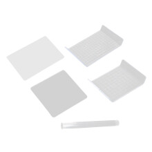 4Pcs Acrylic Sheet Board with Acrylic Clay Roller Clay Shaping