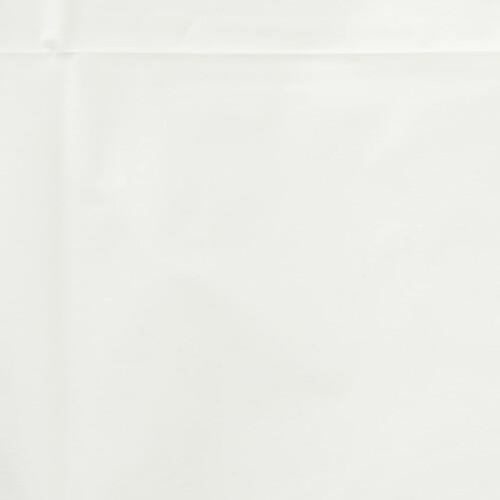 Unique Party Rectangular Plastic Tablecover - White - 2