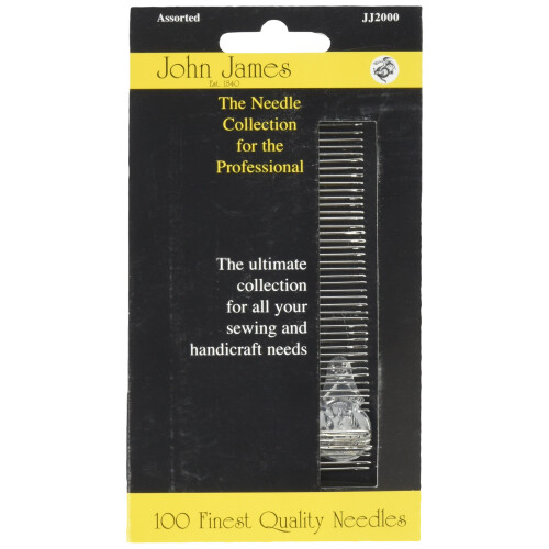 John James Professional Needle Collection Assorted 100/Pkg S?lv
