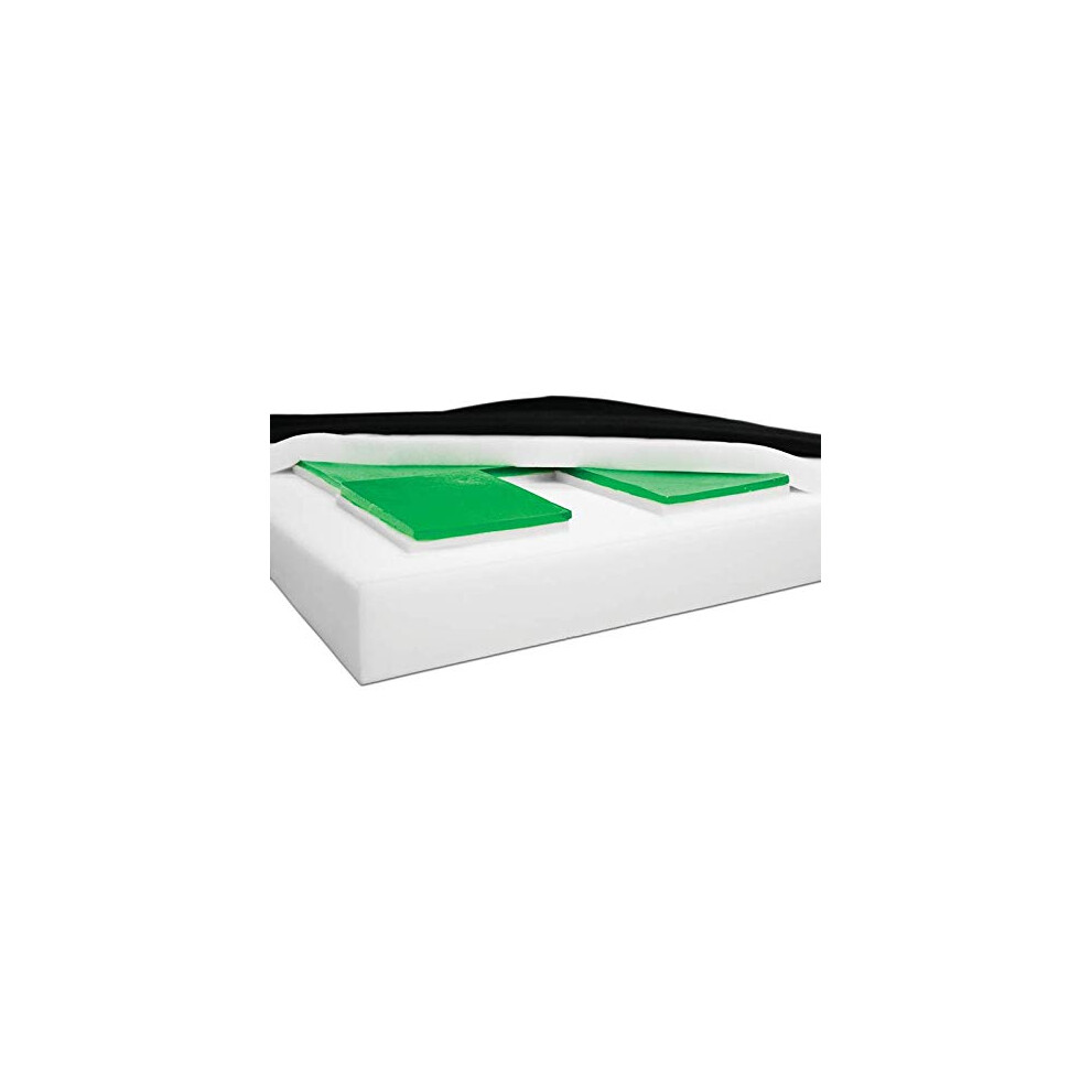 Graham-Field Everest & Jennings Dura-Gel Sp Iii Wheelchair Cushion 3"""" Thick 18X18"""" 8930188
