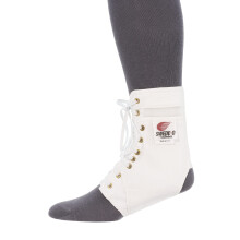 Swede-O Enkellok Ondersteuning met Brede Tong, X-Small Enkelbrace, Wit Exclusief Vetersysteem Houdt Brace Steviger