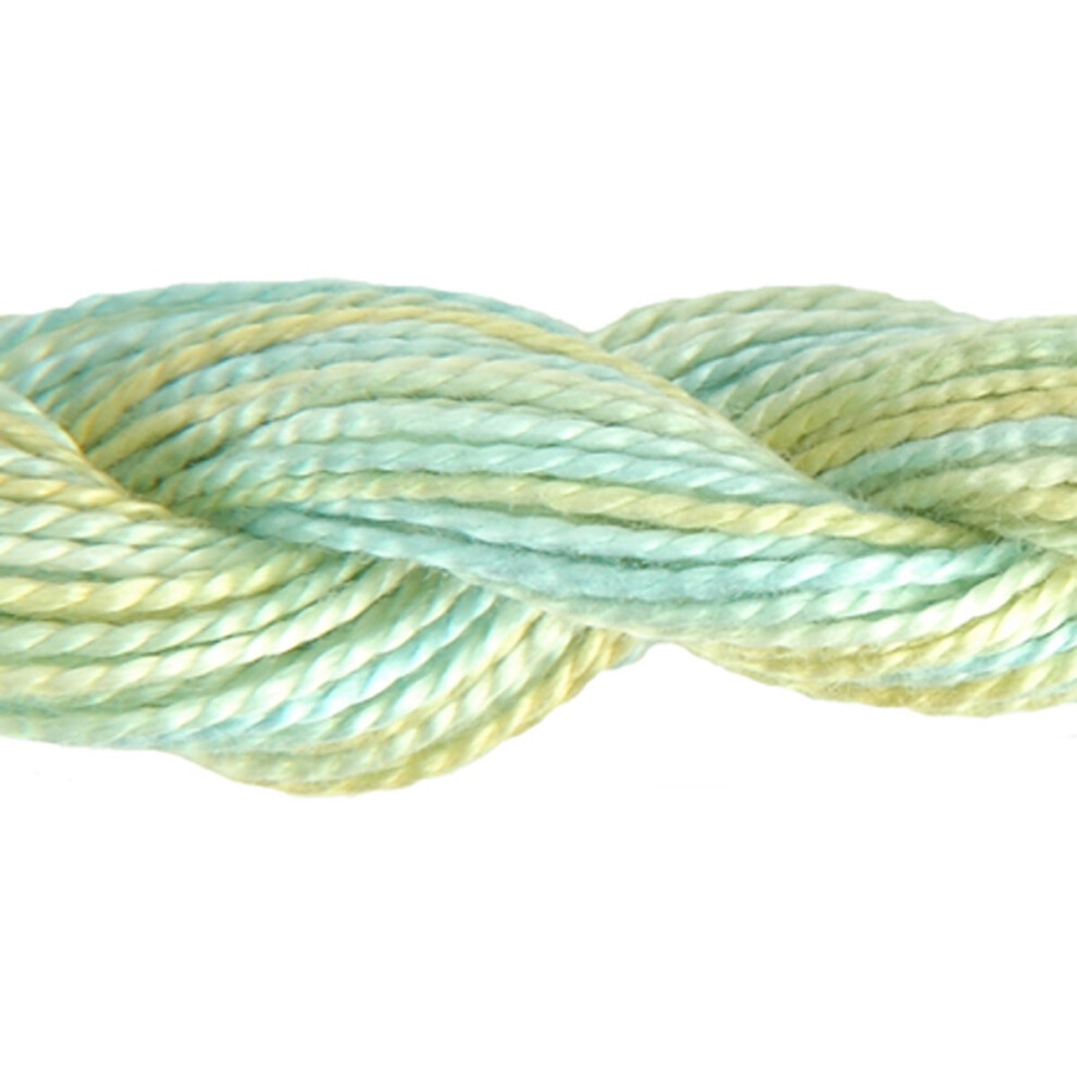 DMC Color Variations Pearl Cotton Size 5 27yd-Weeping Willow 415 5-4060