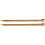Takumi Bamboo Single Point Knitting Needles 9"-Size 8/5mm 1
