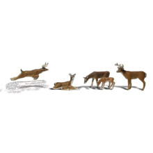 Woodland Scenics A1884 Deer HO OO Gauge Figures Landscaping