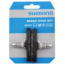 brake pads M70T4 V-brake rubber black/silver