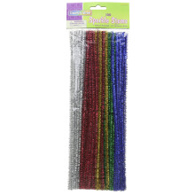 Chenille Kraft AC7116-01DI Sparkle stengels (pak van 100)