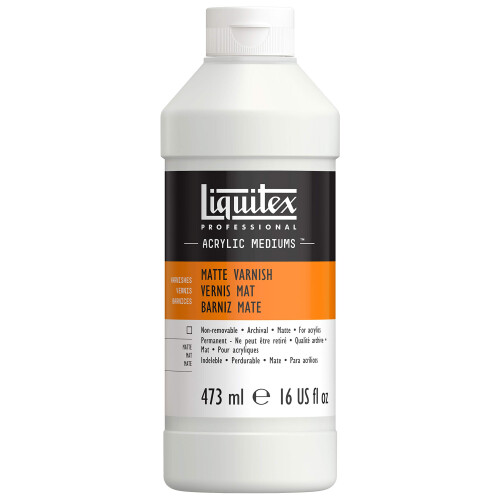 Liquitex V Matte Varnish 473ml