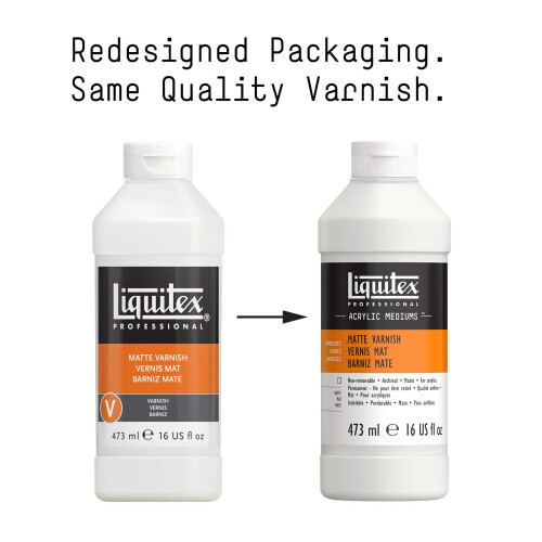 Liquitex V Matte Varnish 473ml 1